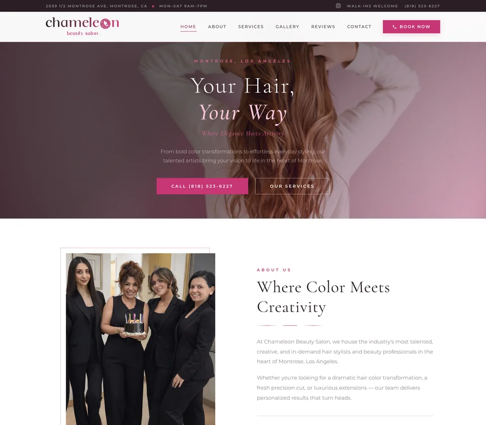 Chameleon Salon
